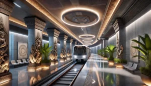 new underground metro in bali indonesia