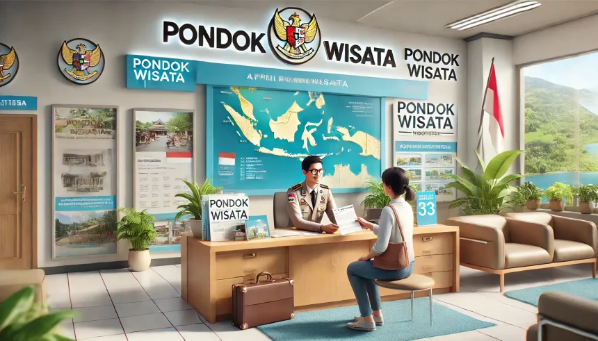 application for pondok wisata permit